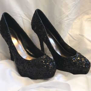 Bakers Sequin Heels